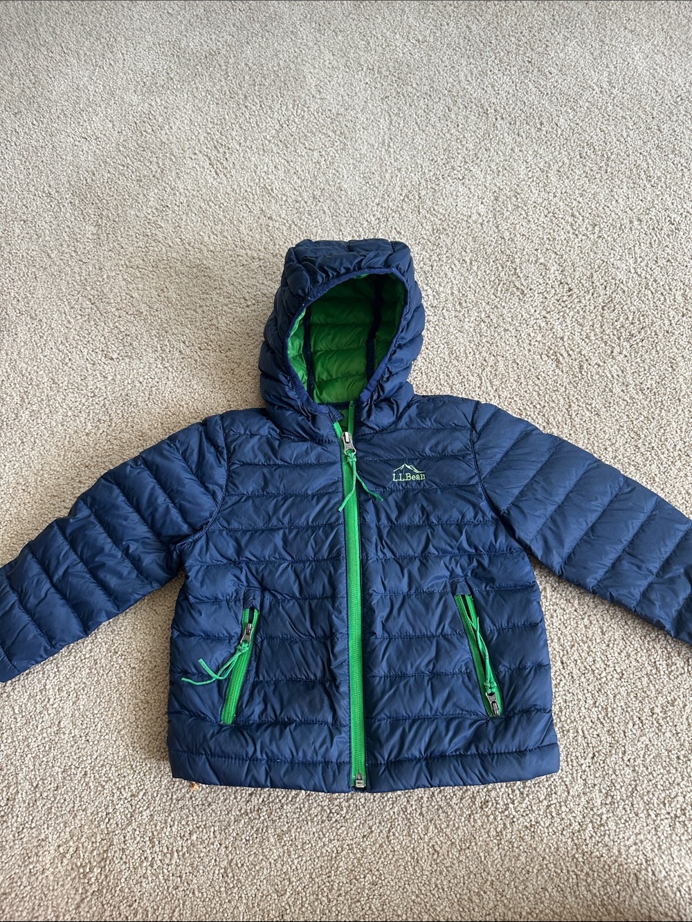 LL Bean down jacket